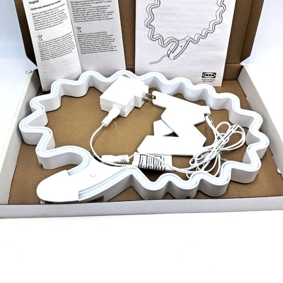 IKEA Snodjup  LED Decorative Light Speech Bubble White-Multicolor-705.106.54 - Picture 4 of 9